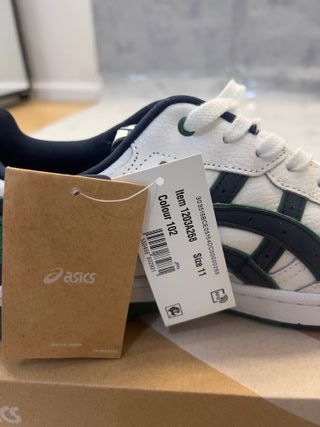 ASICS EX89 Pelle & Camo Bianco Blu Notte Verde