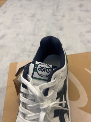 ASICS EX89 Pelle & Camo Bianco Blu Notte Verde