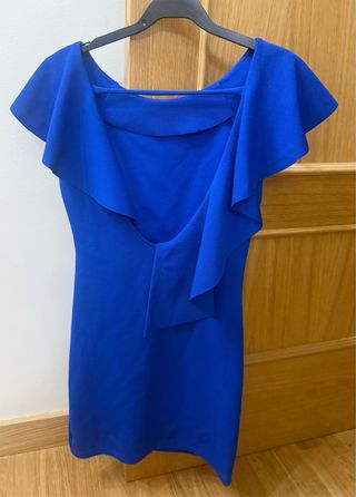 Vestido azul elegante