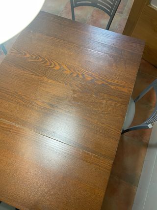 Mesa extensible madera IKEA