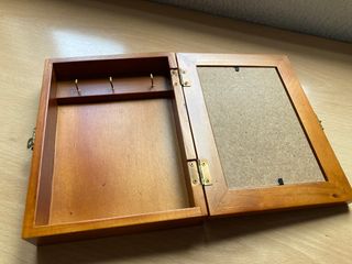 Caja para llaves + Marco Fotos de madera