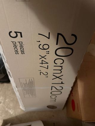 Suelo porcelánico imitación madera color nuez