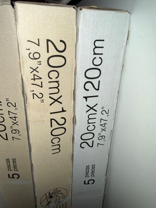 Suelo porcelánico imitación madera color nuez