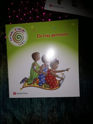 colección 9 libros cuentos Espiral de colores 5 añ