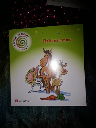 colección 9 libros cuentos Espiral de colores 5 añ