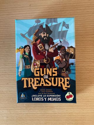 Guns or Treasure Juego de Mesa