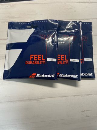 3 Cordajes Babolat Touch Tonic Feel Durability