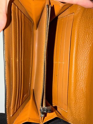 Cartera Hermès Marrón