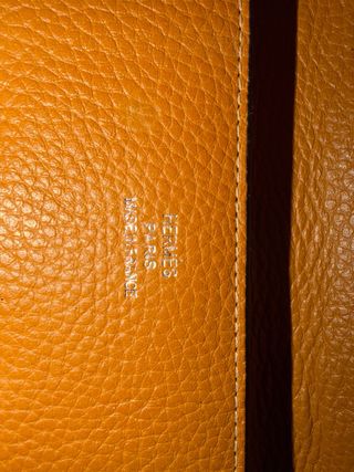 Cartera Hermès Marrón