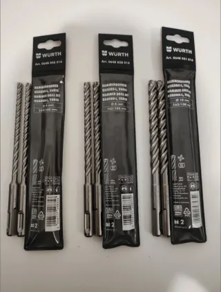 Lote Brocas SDS 4 puntas WURTH hilti