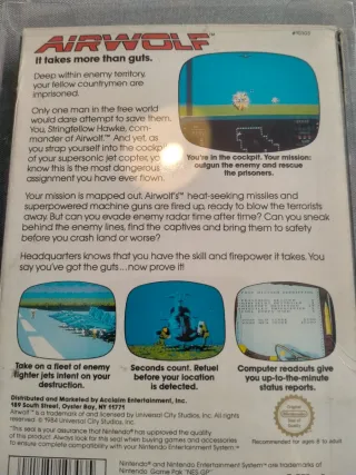 Airwolf Nintendo NES