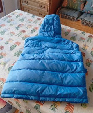 Plumas Mango Azul Talla S