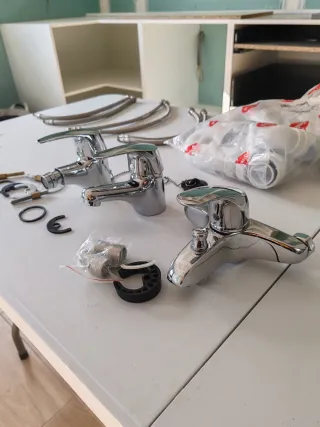 Juego 3 Grifos Baño Cuarto