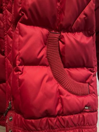 Plumas Corto Mujer Tommy Hilfiger Rojo Talla L