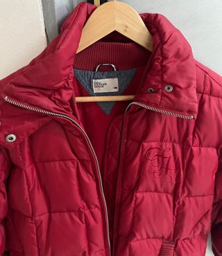 Plumas Corto Mujer Tommy Hilfiger Rojo Talla L