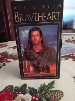 VHS Braveheart Mel Gibson Drama Histórica Guerra