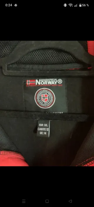 Chaqueta Geographical Norway mujer