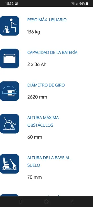 Scooter movilidad reducida, Invacare Leo discapaci