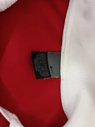 Camiseta Nike Vintage Roja y Blanca Talla XL