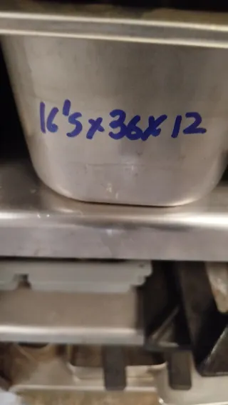 Bandejas Acero Inoxidable Hostelería