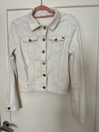 Chaqueta Sfera vaquera blanca