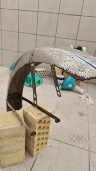 Guardabarros Derbi Cromado