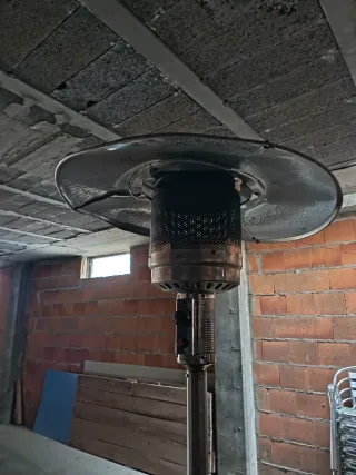 Estufa exterior seta propano. 3 unidades.