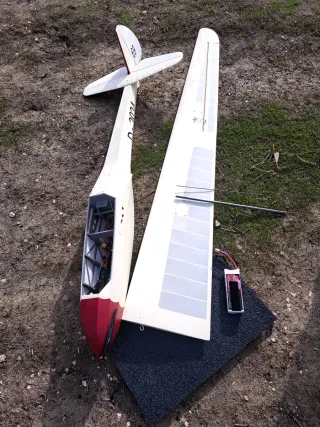 Bergfalke 3.5m Aeronaut velero RC