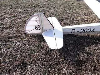 Bergfalke 3.5m Aeronaut velero RC