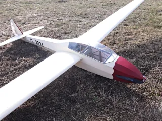 Bergfalke 3.5m Aeronaut velero RC