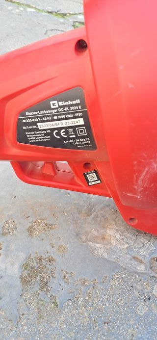 Soffiatore/Aspiratore Einhell Rosso