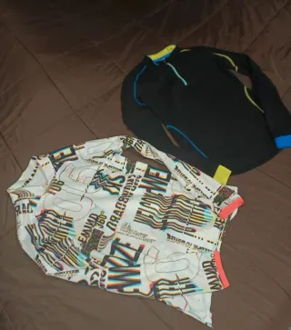 Conjunto 2 Camisetas Térmicas Niño talla 12