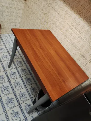 Tavolo da cucina legno e metallo