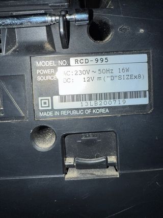 Radio CD Samsung RCD-995