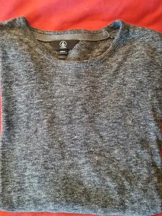 Jersey Volcom Uperstand Gris Talla M