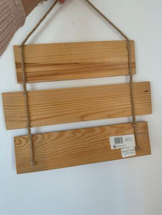 Cartel Decorativo Madera Live Laugh Life