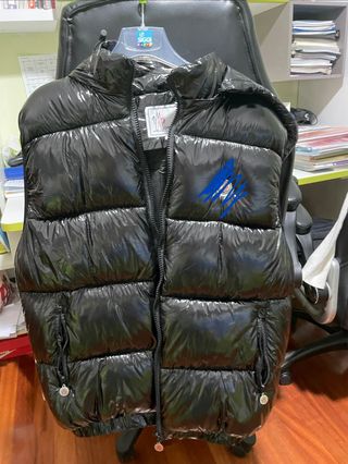 Moncler Gilet Nero Cappuccio