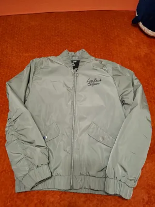 Cazadora bomber verde talla S CYA