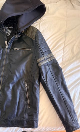 Campera Cuero Sintético Herencia Custom Garage