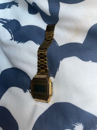Reloj Casio Dorado Digital