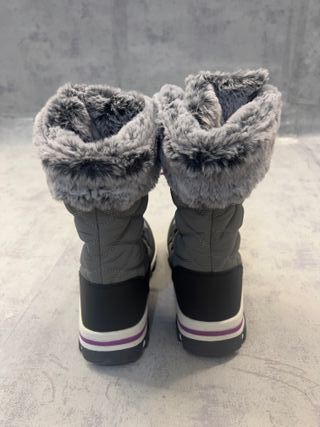 Stivaletti da neve Hobibear Tg 37 grigio/viola