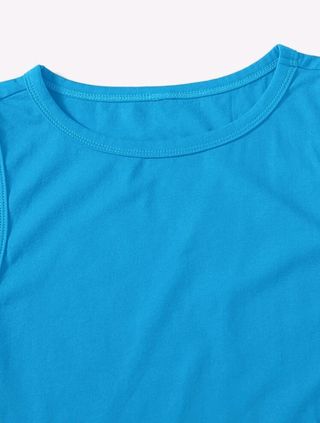 Body azul SHEIN sin mangas Talla XS