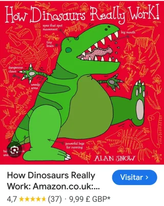 Libro en ingles "How Dinosaurs Really Work"