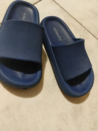 Ciabatte blu per bambini marchio defonseca n.30