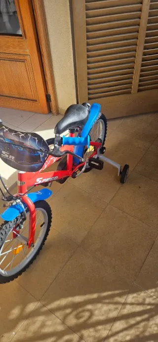 Bicicleta infantil roja SR