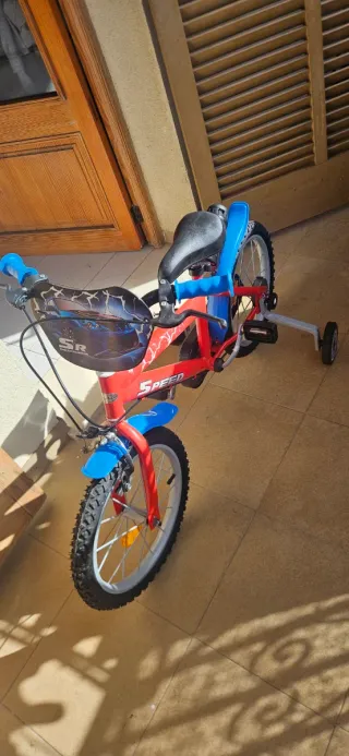 Bicicleta infantil roja SR