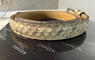 Cintura Azzaro Vera Pelle Pitone cm.100