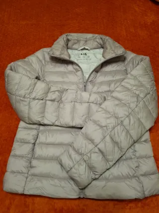 Cazadora acolchada, rosa claro Talla S