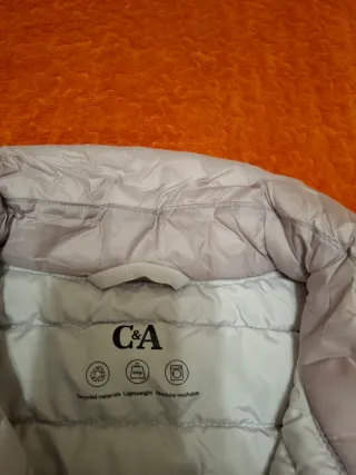 Cazadora acolchada, rosa claro Talla S