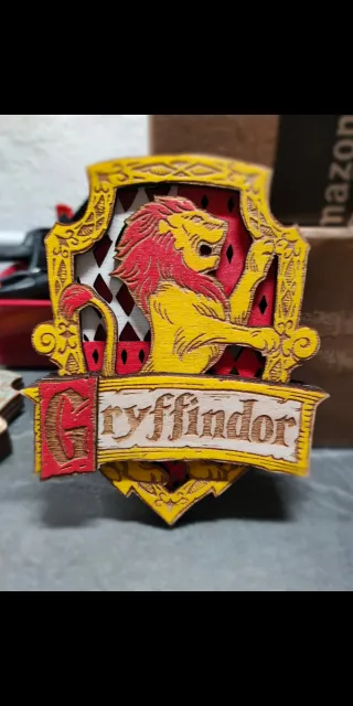 Stemma Griffondoro Artigianale Legno